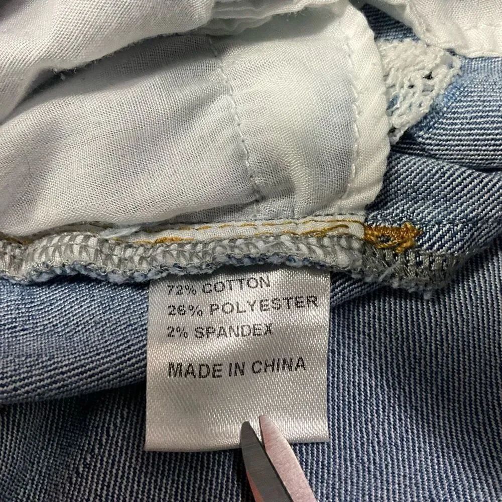VIA RITINA Distressed Jeans - Picture 5 of 5